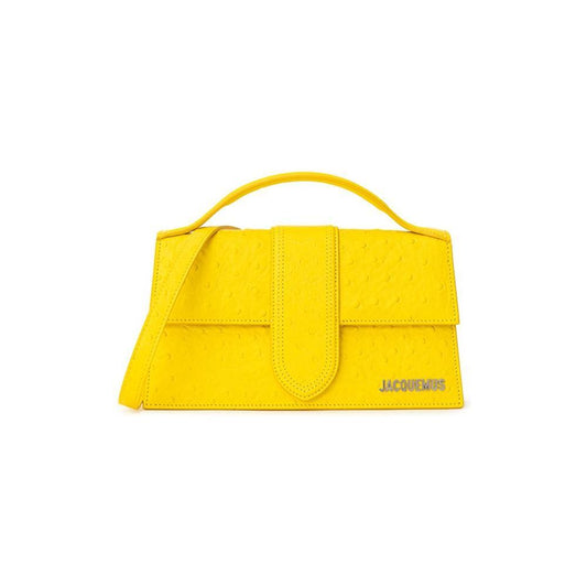 Jacquemus Yellow Leather Handbag JA-9259669