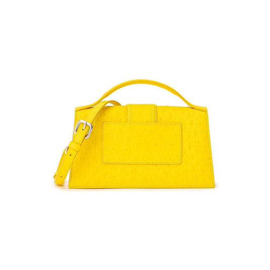 Jacquemus Yellow Leather Handbag JA-9259669