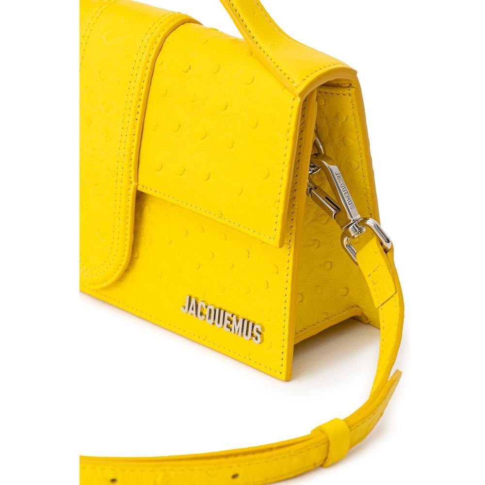 Jacquemus Yellow Leather Handbag JA-9259669