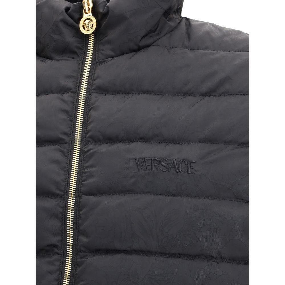 Versace Logoed Down Jacket VE-10207581A097851B000-IT48 | M