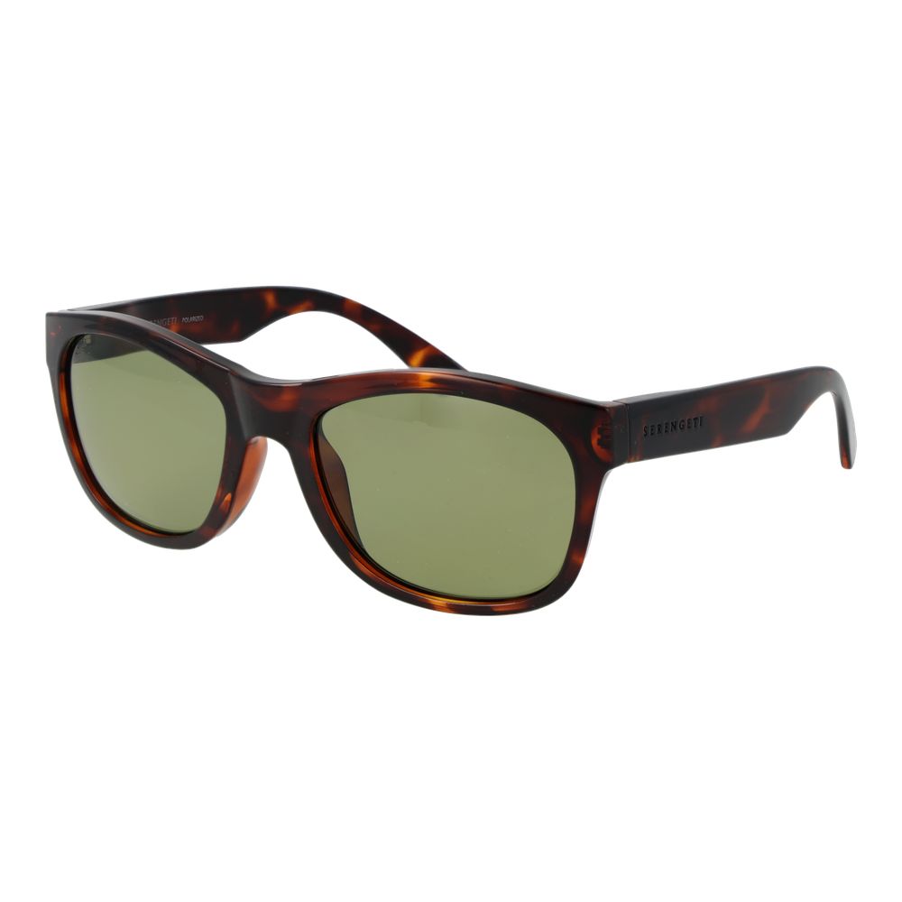 Serengeti Brown Plastic Sunglasses Serengeti
