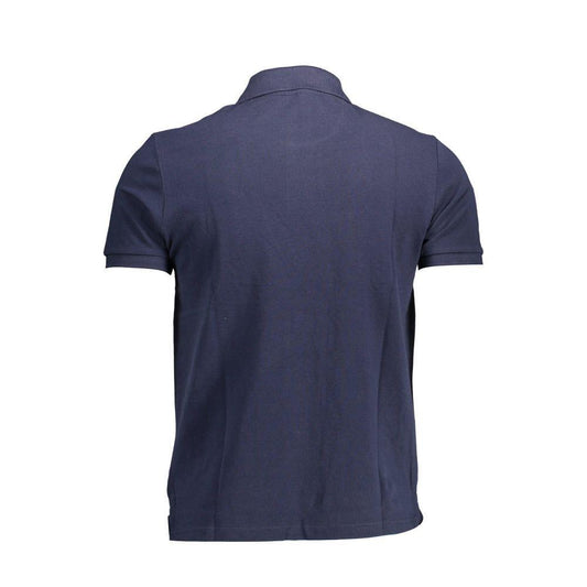 North Sails Blue Cotton Polo Shirt