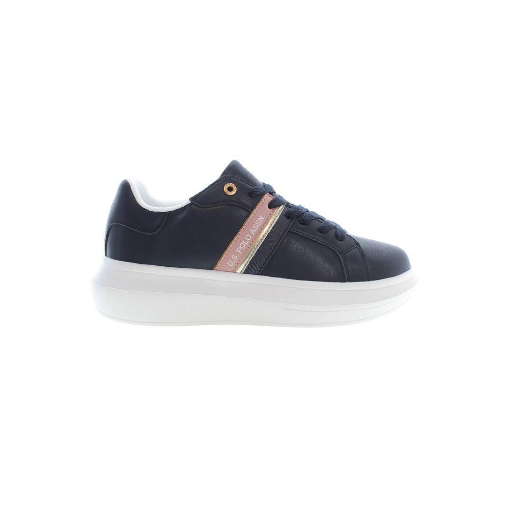 U.S. POLO ASSN. Blue Polyester Sneaker US-19381-EU37/US7