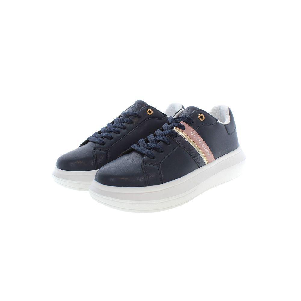 U.S. POLO ASSN. Blue Polyester Sneaker US-19381-EU37/US7