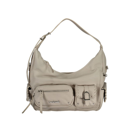 Desigual White Polyethylene Handbag DE-28052