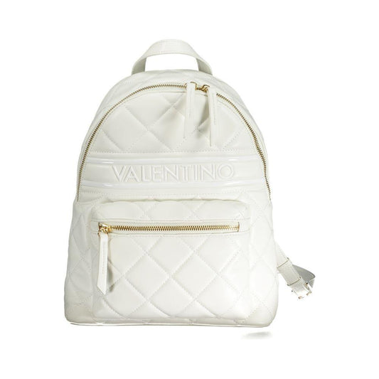 Mario Valentino White Polyethylene Backpack VA-29940
