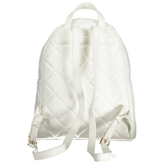 Mario Valentino White Polyethylene Backpack VA-29940