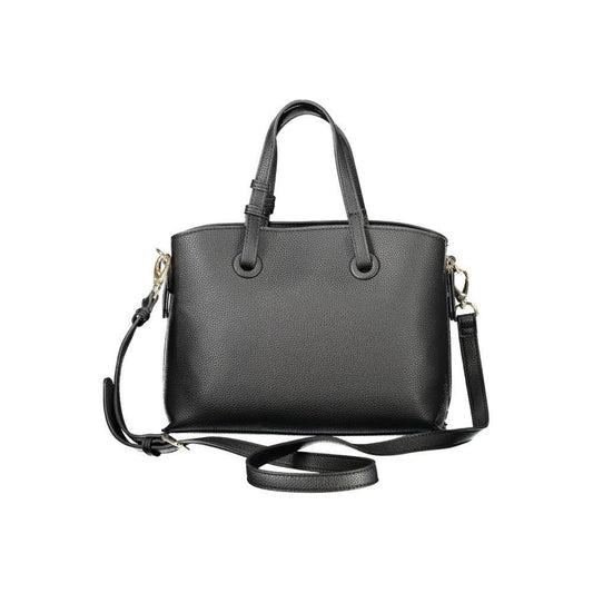 Mario Valentino Black Polyethylene Women Handbag VA-39091