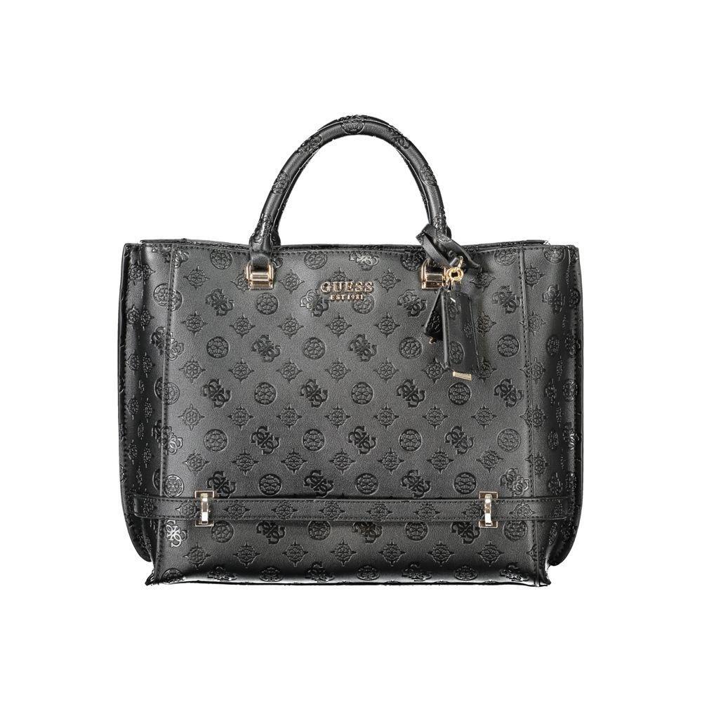 Guess Jeans Black Polyethylene Women Handbag GU-39110