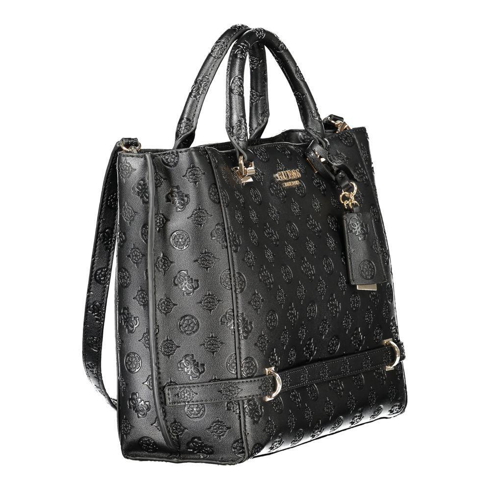 Guess Jeans Black Polyethylene Women Handbag GU-39110