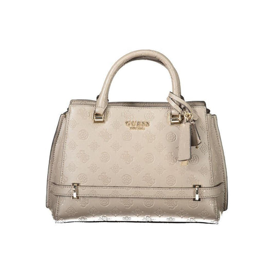 Guess Jeans Beige Polyethylene Women Handbag