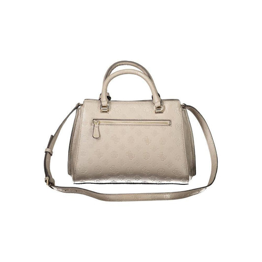 Guess Jeans Beige Polyethylene Women Handbag