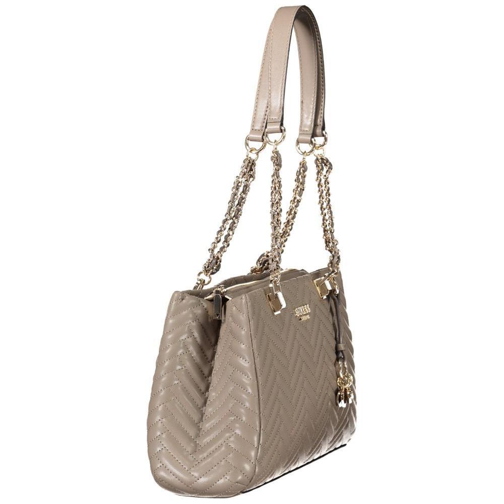 Guess Jeans Brown Polyethylene Women Handbag GU-39128