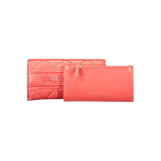 Mario Valentino Red Polyethylene Women Wallet VA-39151