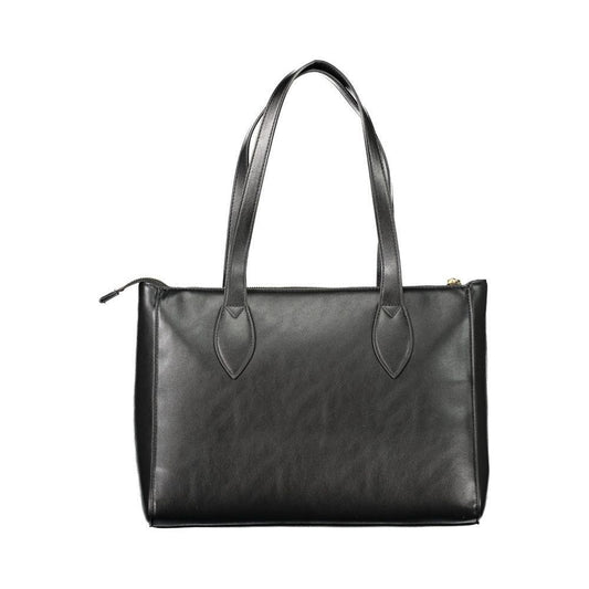 Mario Valentino Black Polyethylene Women Handbag VA-39145