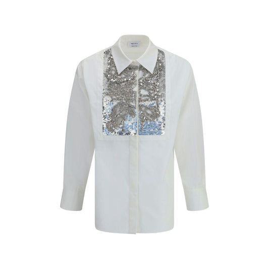 Alexander McQueen Crystal embroidered Shirt AL-838811QZAPS9000-IT44 | L