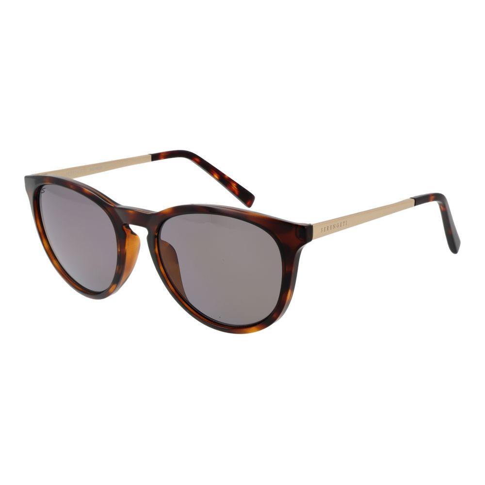 Serengeti Brown Plastic Sunglasses Serengeti