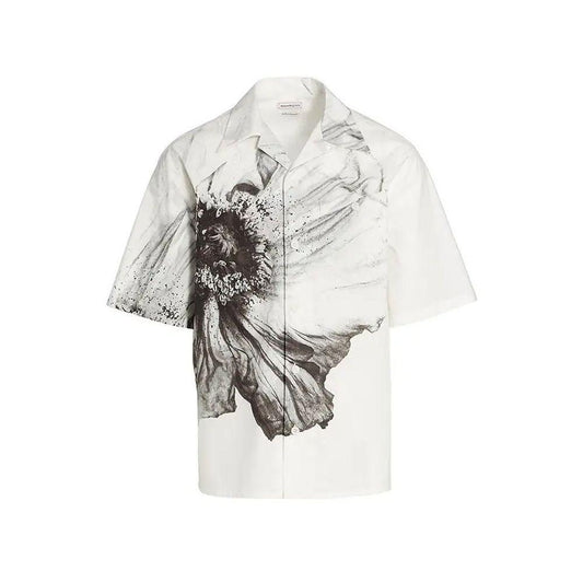 Alexander McQueen Short Sleeve Shirt AL-8735168135380-40