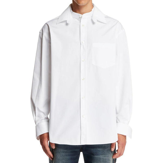 Gucci Cotton Logo Shirt GU-8775472382164-48 | M