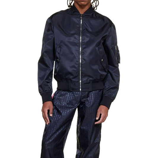 Valentino Printed Neon Universe Bomber Jacket VA-8736613040340-48 | M