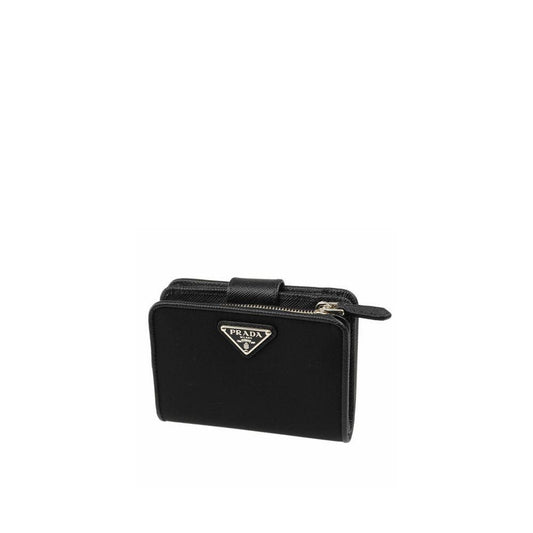 Prada Nylon and Leather French Wallet PR-8809418490068