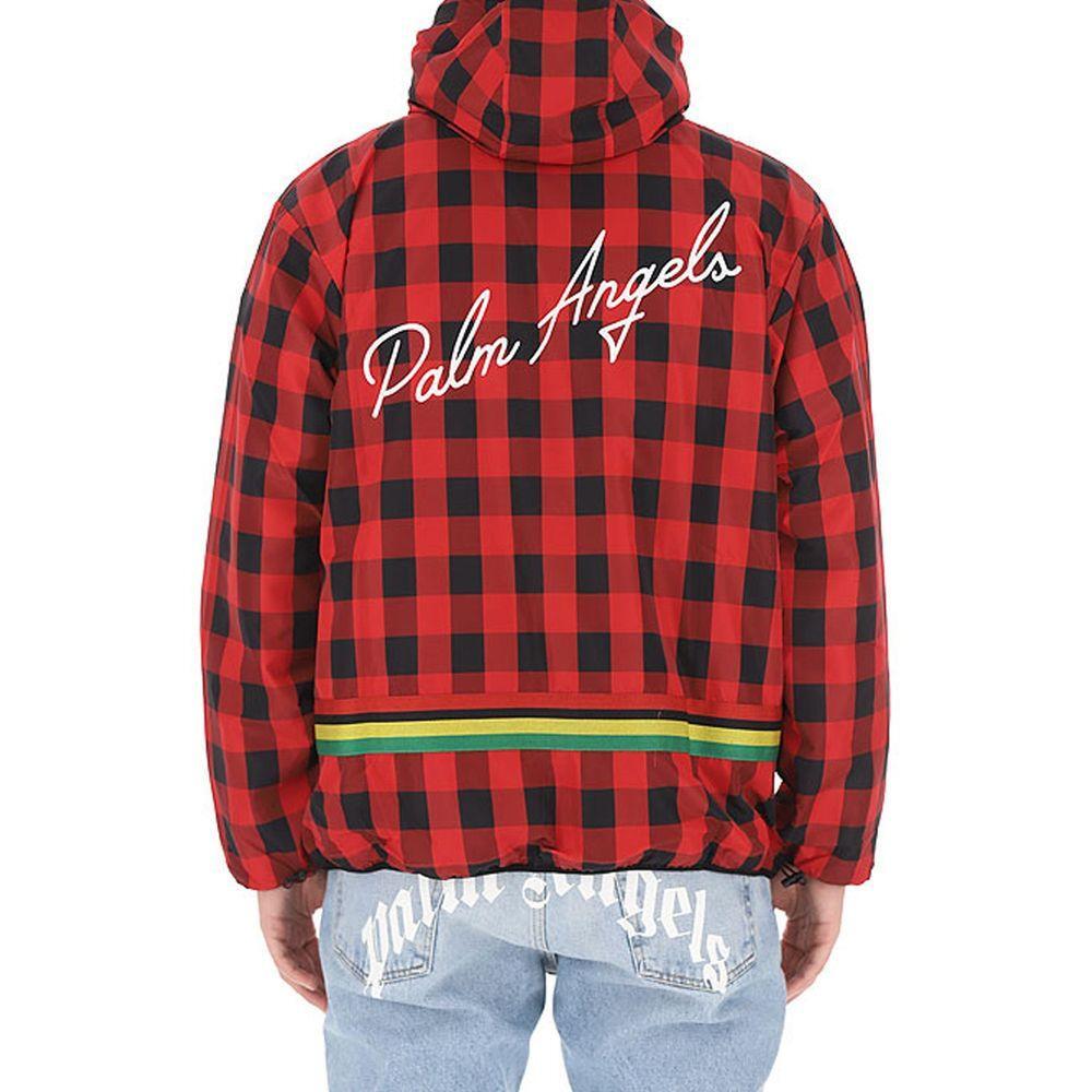 Palm Angels Checked Windbreaker Jacket PA-8736537280724-L