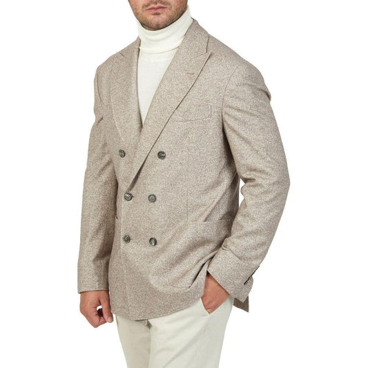 Brunello Cucinelli Double-Breasted Wool Jacket BR-8736284934356-IT50 | L