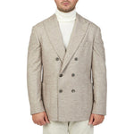 Brunello Cucinelli Double-Breasted Wool Jacket BR-8736284934356-IT50 | L