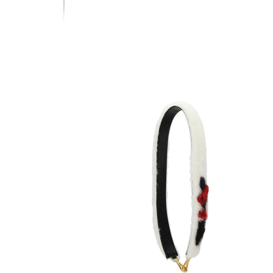 Prada White Leather Shoulder Bags