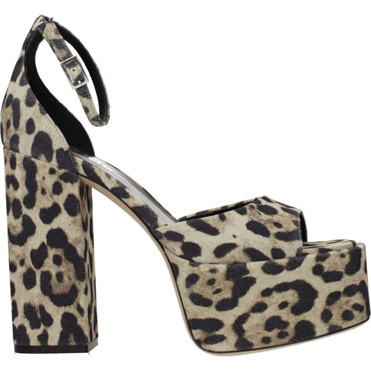 Paris Texas Beige Leather Platforms PA-8547244507401-EU38/US8