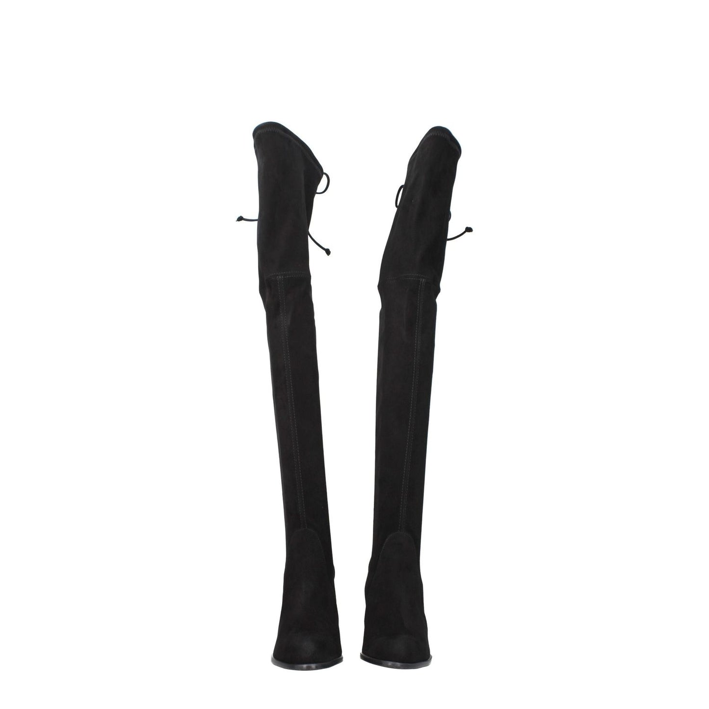 Stuart Weitzman Black Leather Over The Knee Stuart Weitzman