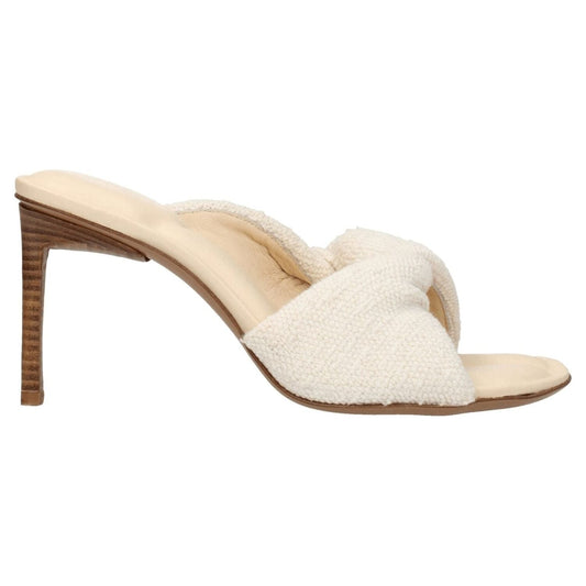 Jacquemus Beige Fabric Stiletto Heels Sandals JA-8547284287753-EU36/US6