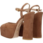 Stuart Weitzman Beige Leather Platforms ST-8547313123593-EU38/US8