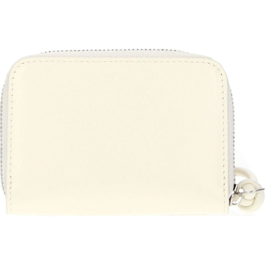 Jil Sander Beige Leather Wallets JI8547351232777BT