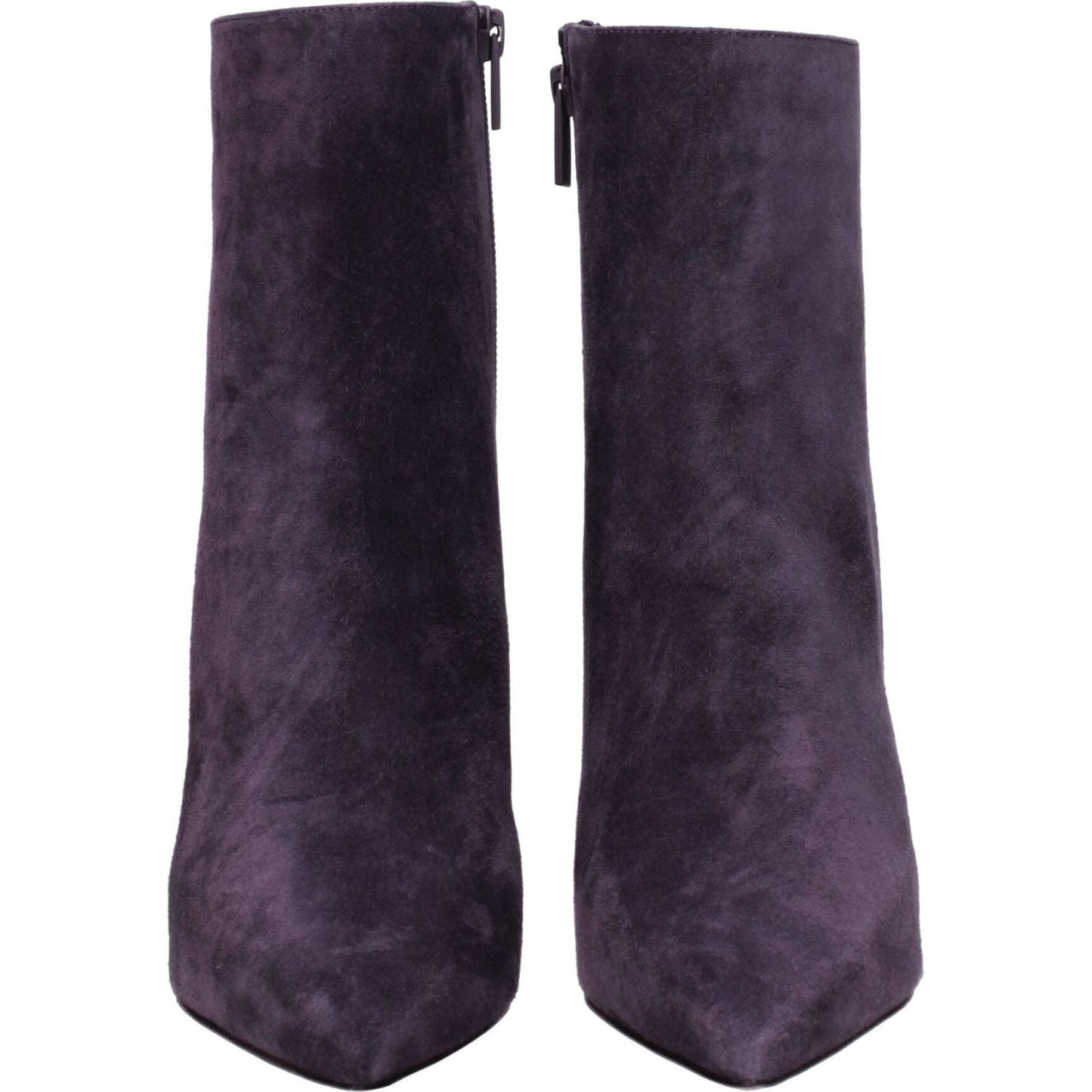 Christian Louboutin Purple Leather Ankle Boots LO-8547413950729-EU36/US6