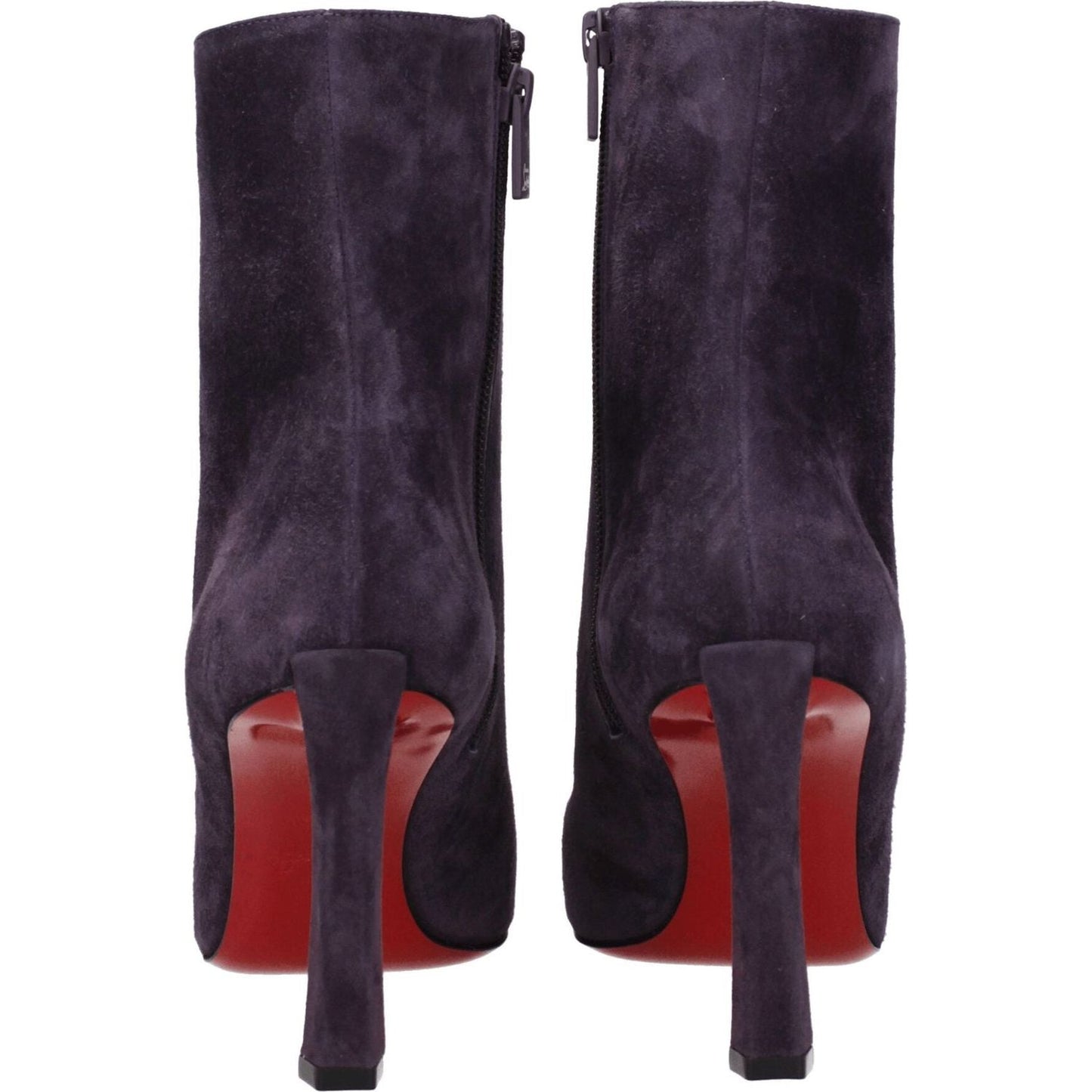 Christian Louboutin Purple Leather Ankle Boots LO-8547413950729-EU36/US6