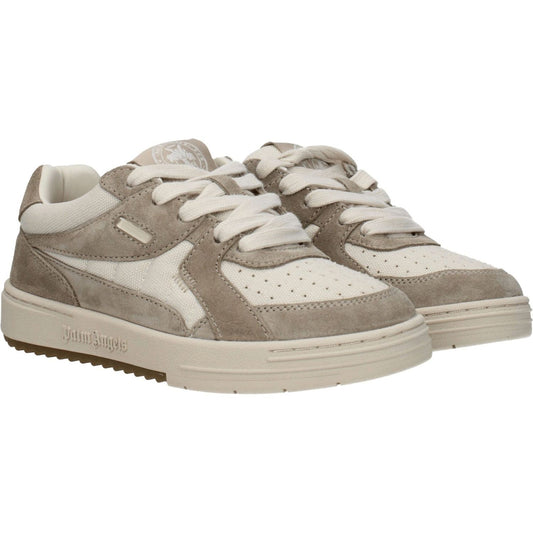 Palm Angels Beige Fabric Low Tops PA-8547450519817-EU36/US6