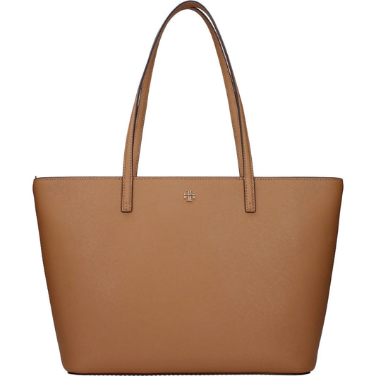 Tory Burch Brown Leather Shoulder Bags