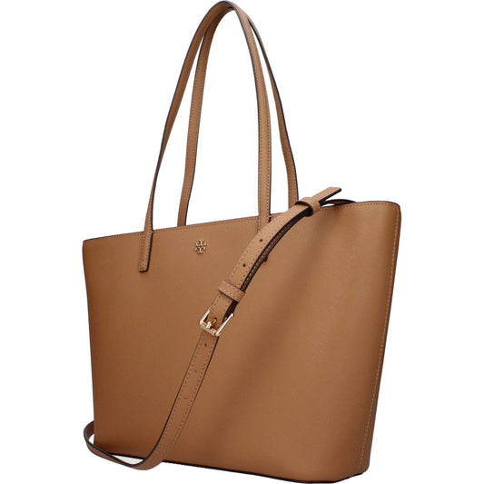 Tory Burch Brown Leather Shoulder Bags