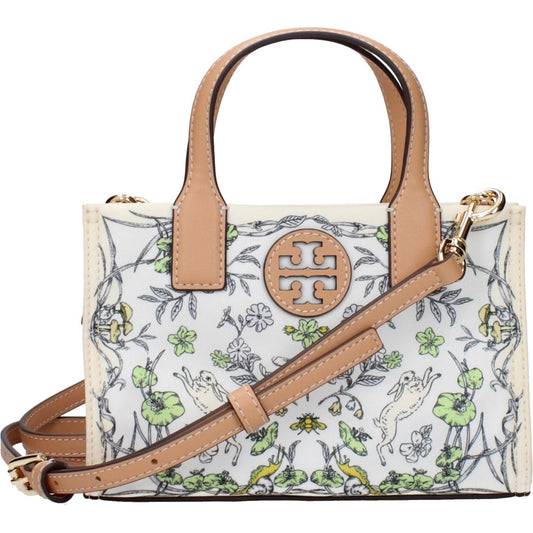 Tory Burch Beige Fabric Handbags