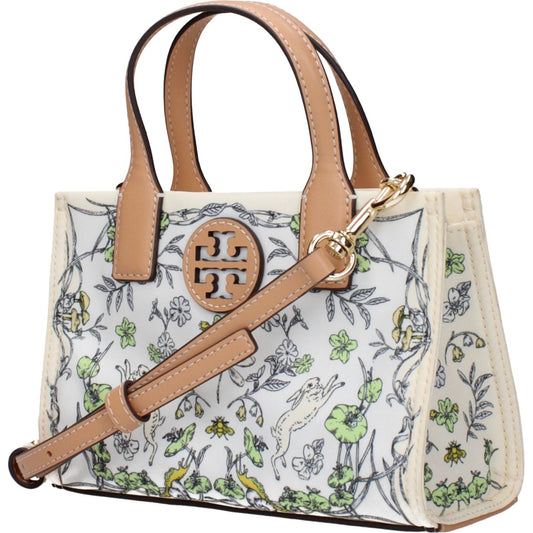 Tory Burch Beige Fabric Handbags