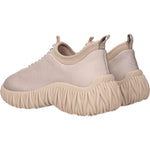 Miu Miu Beige Fabric Sneakers