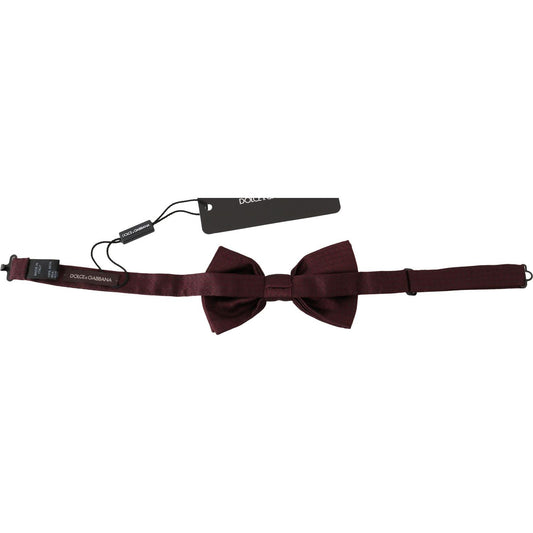 Dolce & Gabbana Silk Polka Dot Adjustable Neck Bow Tie Papillon Dolce & Gabbana