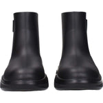 Prada Black Cotton Ankle Boots PR-15185625874697-EU35/US5