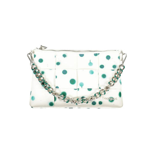 Desigual White Polyethylene Handbag DE-28967