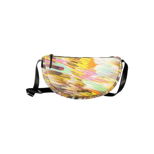 Desigual Yellow Polyester Handbag DE-28973