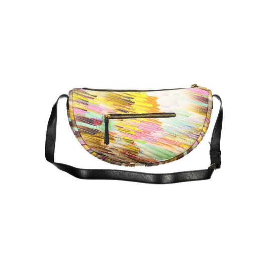 Desigual Yellow Polyester Handbag DE-28973