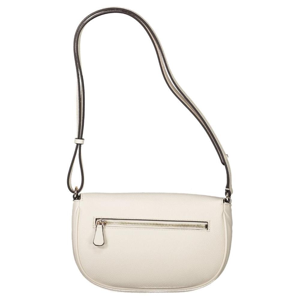 Front view with bag zipped and handles upright.