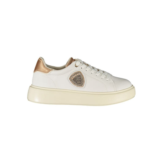 Blauer Bianco Poliuretano Donna Sneaker 1728,67403481248,Blauer,EU40/US10,EU41/US11,New with tags,Platform - Sneakers - Shoes,Shoes,Sneakers - Shoes,White,Women