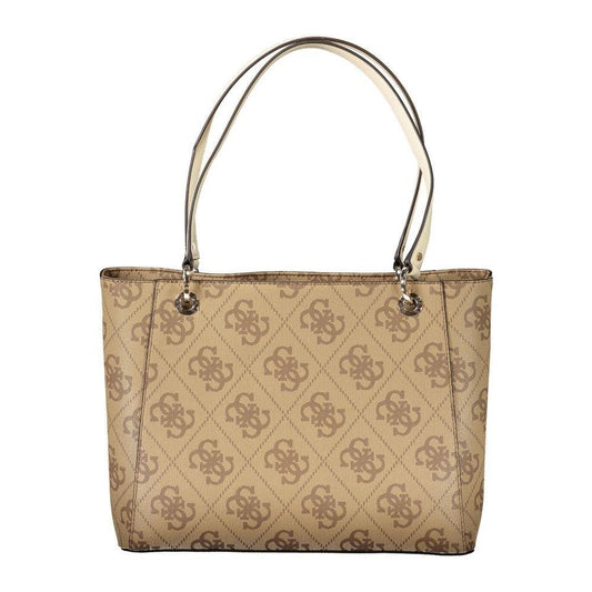 Guess Jeans Beige Polyethylene Women Handbag GU-39281